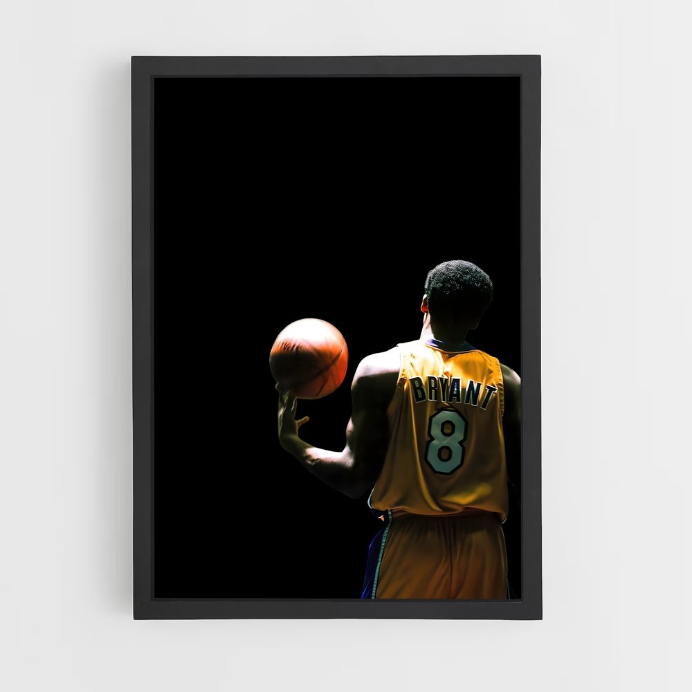 Poster Kobe de hommage – affiche Basketball (vue 2)